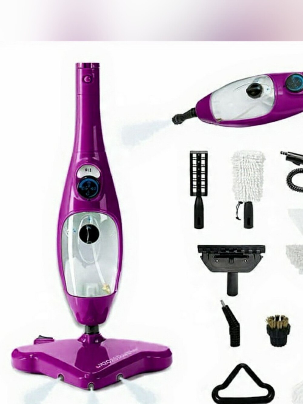 H2O Mop X5 5-in-1 Steam Cleaner Set + Bonus  - Rare Purple! 💜